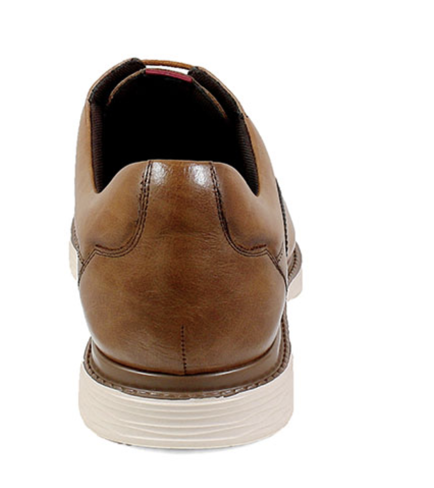 stacy adams wingtip cognac